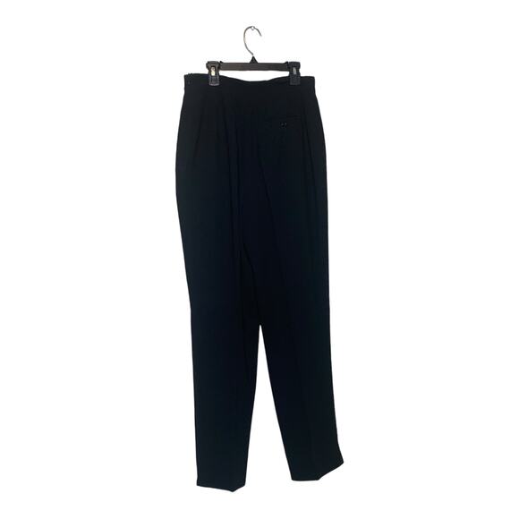 Harve Benard black high waist pleated pants size 8 - Picture 8 of 13